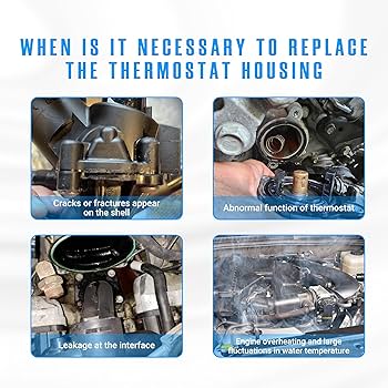 Amazon.com: NOVAPARTS 11537601158 Thermostat Housing Assembly for